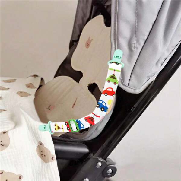 zootime 1 pezzo Fermaglio regolabile a doppia estremità per usi multipli, adatto per copertina del passeggino, schienale dell auto, coperta per allattamento, cappellino per bebè, regalo robusto e durevole per i neonati