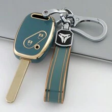 汽车钥匙保护套外壳带钥匙扣适用于CRV第七代或第八代雅阁奥德赛钥匙包防摔防尘钥匙包