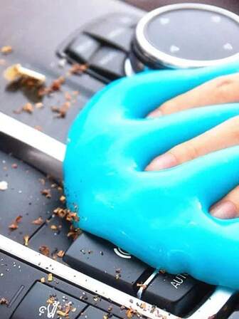 Car Cleaning Gel Air Vent Dashboard Laptop Keyboard Magic Car Wash Interior Dust Dirt Mud Gap Reusable Cleaning Slime Wash Tool