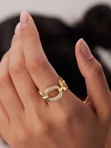 GAGAFEEL 1pc Personalized Elegant, Light Luxury Fashion Retro S925 Sterling Silver Hollow Leaf Ring Suitable For Women's Daily Wear
