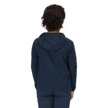 Regatta Childrens/Kids Loco Micro-Stripe Hoodie (Moonlight Denim/Black) - Denim Blue - View 3