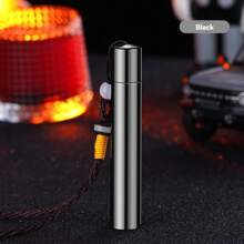 USB 可充电防风点烟器静音打火机喷灯打火机方便携带非常适合户外活动紧急情况露营和厨房使用 - 彩色 - 查看 6