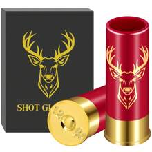 1/2/4 Stück Plastik 12GA Patronenform Becher, Hirschkopf Design, Mini Schnapsglasgeschenkbox, wiederverwendbares Plastik, Schnapsglas, Bar Werkzeuge, Cocktailglas, Whiskeyglas, Weinglas, Schnapsglasgeschenkbox, Küchenutensilien, Geburtstag/Weihnachten/Halloween/Vatertag/Muttertag Geschenk für Männer & Frauen, Barkeeper Geschenk, Party Favors, Halloween Geschenke - Verschiedenfarbig - Übersicht 13