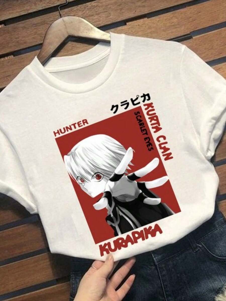 Hunter Unisex 100% Cotton Streetwear T-Shirt New Shipping In Various Colors!! - trắng - Xem 1