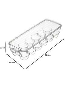 Egg Cup Organizer For 12 Eggs Acrylic Refrigerator Cupboards
