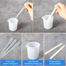 26-teiliges Notizbuch Silikon-Formset, Silikon-Formset für Notizbuchdeckel, geeignet für A5, A6, A7, Silikon-Epoxidharz-Forme für Notizbücher, DIY-Set mit Buchringen, Löffeln, Pinzetten, Bechern, Pipetten, Holzstäbchen