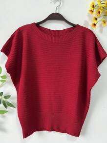 Modal Blouse - 紅色 - 查看 3