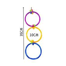 3 Toys For Lovebird Cockatiels And Parakeets - trắng - Xem 7