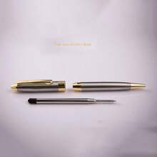 1pc Metal Rotating Ball Pen, Creative Gift & Promotional Pen - Multicolor - View 7