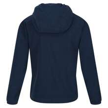 Regatta Childrens/Kids Loco Micro-Stripe Hoodie (Moonlight Denim/Black) - Denim Blue - View 4