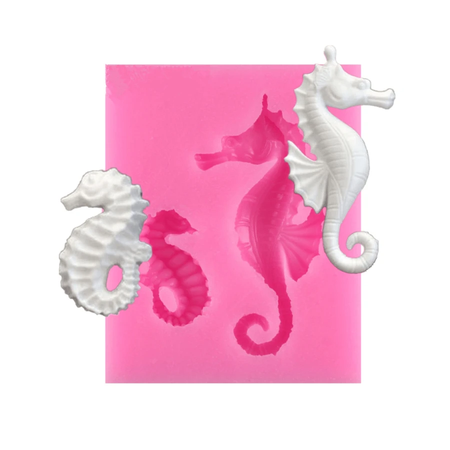 SEAHORSE SILICONE MOLD - Multicolor - View 1