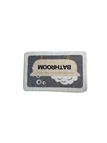 This Soft And Absorbent Anti-Slip Bathroom Foam Mat Is Machine Washable And Easy To Clean. It Can Be Used As A Bathroom Mat, Doormat, Outdoor Entrance Mat, Or Indoor Decorative Carpet. It Is Also Suitable For Soft Flooring Around The Bathroom And Bathtub. This Is An Ideal Choice For Back-To-School Season, Entrance Decor, And Bathroom/Kitchen Decor.