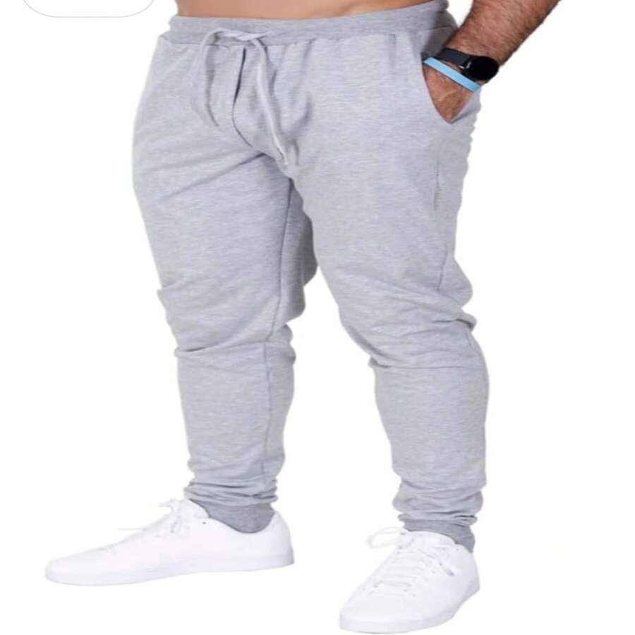 Men's Pants Jogger Sweatshirt/Sweatshirt For Training, Sports, Hiking, Casual Wear. - Xám - Xem 1