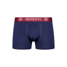 Henleys Mens Rutlers Assorted Designs Boxer Shorts (Pack Of 3) (Multicoloured) - Multicolor - View 5