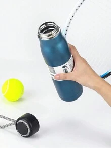 1pc Customized Large Capacity Name Water Bottle, Personalized Cup Gift - Multicolor - View 4