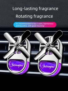 1 件装旋转汽车出风口芳香疗法装饰，车内空气清新剂，持久温和香味 - 均碼 - 查看 7