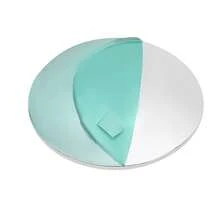 WANLECY 18" Round Corner Convex Mirror Security Safety Outdoor Driveway Garage Wide View