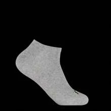 Kit 3 Pairs Of Rafa Parize Unisex White Invisible Comfort Socks - 黑與白 - 查看 6