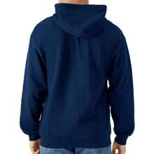 Gildan Mens Softstyle Midweight Full Zip Hoodie (Navy) - Navy Blue - View 2