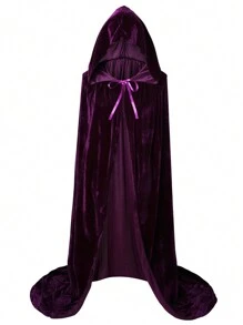 1 chiếc áo choàng hóa trang thời Trung cổ cho Halloween, trang phục cosplay hoạt hình, trang phục sân khấu, trang phục phù thủy cho tiệc Giáng sinh. - Nhiều màu - Xem 12