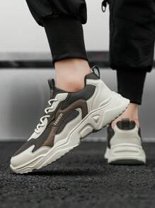Heren herfst/winter casual dikke sneakers, verhoogde hoogte, studentensneakers, modieuze, veelzijdige sportschoenen
