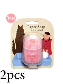 迷你旅行單用肥皂片，便攜式戶外旅行洗手肥皂片，便攜式洗手片，肥皂紙，學生，旅行必備迷你熊肥皂片一次性隨身攜帶盒裝，旅行免洗潔膚肥皂紙，學生，旅行便捷一次性肥皂片，多功能清潔洗手肥皂紙，肥皂片