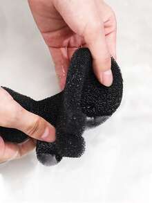 1Pc Laundry Sticky Pet Hair Filter Cleaning Sponge,Durable Floating Octopus Teddy Bear Hair Filter Mesh Bag Set Easy To Use Used For Pet Washing Machine Catcher Used For Laundry Clothes - Black - View 6