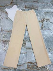 A-Lows A&L Tailored Pantaloon Pants Without Plain Stripe With Ring PLUS SIZE (36/XL To 52/G3) - 杏色 - 查看 3