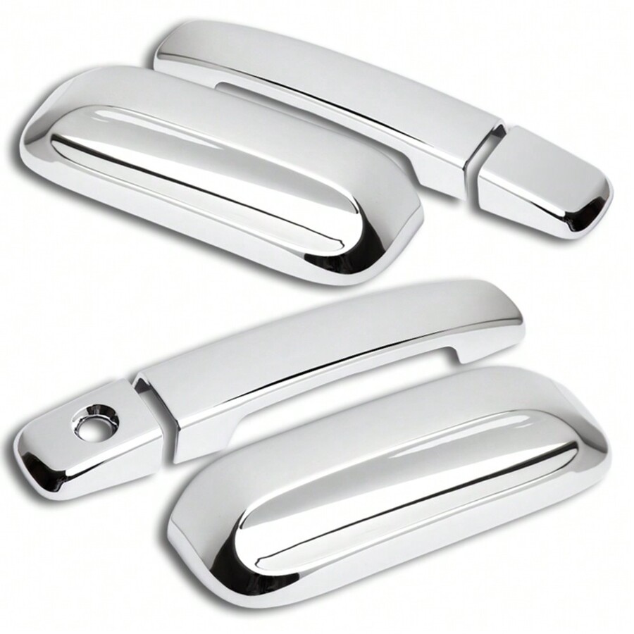 For 2005 2015 Nissan Xterra Mirror Chrome Door Handle Cover Cap Trim