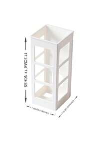 1pc Wall-Mounted Hair Tool Organizer Storage Rack For Curling Irons, Combs And Straighteners, No Drilling Bathroom Organizer, Hair Tools Organizer Box, Bathroom Accessories, Room Decor