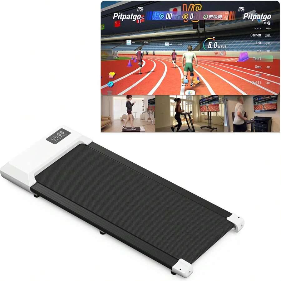 Walking Pad Under Desk Treadmill With APP And Remote Control Walking Treadmill For Home Or Office 136 KG Capacity - View 1