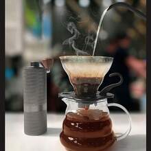 1 Set Pour Over Coffee Dripper, Heat Resistant Holder With Stand, Home Coffee Sharing Pot - Multicolor - View 11