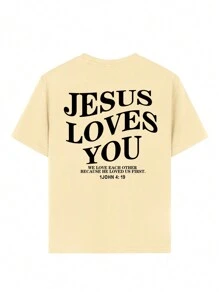 1pc Casual Printed Round Neck Short Sleeve T-Shirt, Suitable For Girls And Children, Summer Student Teenager Children's Clothing Tops - The Magic Moment T-Shirt Makes Every Day Of The Children Special! Children's Wear, Girls Graphic Tee, Summer Top, Teen Clothing - Apricot - View 3