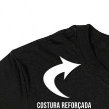 Blusa camiseta t-shirt feminina estampada RUSTIC 100% Algodão - Rosa Bebê - Visão 4