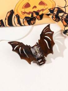 Lobaba 1 件万圣节性感蝙蝠爪镂空暗黑哥特卡通风格发夹装饰秋冬爪夹发饰女士度假装女士 - 彩色 - 查看 16