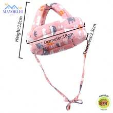 Baby Fall Protection Hat, Anti-Shock Helmet, Adjustable Head Protection For Babies - The Child - View 3