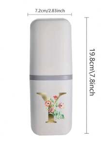 Copo de viagem para enxaguatório bucal Conjunto de lavagem portátil destacável Copo de lavagem Escova de dentes Pasta de dentes Caixa de armazenamento de artigos de higiene pessoal de viagem Portátil Viagem de negócios Copo de armazenamento ao ar livre Equipamento de estudante Recipiente de armazenamento de banheiro doméstico