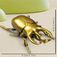 1pc 2024 New Realistic Fighting Beetle & Rhinoceros Beetle Model Toy, Random Color, Moving Model Toy, Gift For Birthday And Holiday - Multicolor - View 10