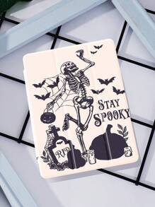 Halloween Masquerade Ball Compatible Protective Case Compatible With IPad 10.2" 2021/2020 IPad 9th/8th Gen, Samsung Galaxy Tab A8 10.5" 2022,  Matepad 10.4/Tab, , With Pencil Holder, Supports Auto Sleep/Wake Cover - Multicolor - View 5