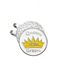 1/12 件高尔夫球标志 高尔夫帽夹 磁性合金标志 高尔夫配件 老虎蝴蝶梅花皇冠地图 高尔夫球手幸运礼物 - 彩色 - 查看 17