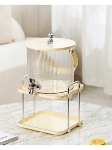 1台 冰箱冷藏柜夏季降温大容量水果茶水壶家用饮料桶小桶冰水果汁桶带水龙头厨房用品酒吧用品（不提供热水） - 多重規格 - 查看 12