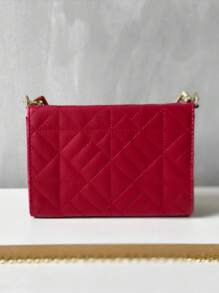 Luxury Women's Handbag And Crossbody Chain Strap - 紅色 - 查看 8