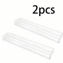 1pc Transparent Display Box, Wall Mounted Storage Shelf, Acrylic Free Punching Figurine, Doll, Collectibles Holder Fall Home Decor Room Decor