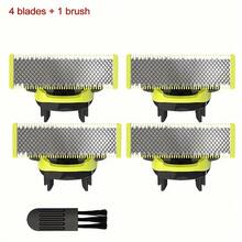 1pc/2pcs/3pcs/4pcs Replacement Shaver Heads, Compatible With Philips OneBlade QP2520, QP2530, QP2630, QP2620, Christmas Gift