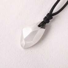 Classic TV Series H2o Necklace, Fashionable Polyresin Moonstone Pendant Just Add Water Blue Stone Mako Mermaid Accessories Movie Souvenir