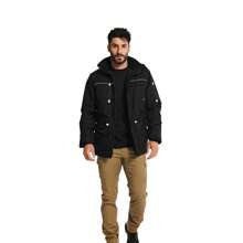 Caterpillar Mens Parker Insulated Jacket (Black) - màu đen - Xem 3