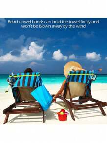 1/2/3/4/5/8/10/15/20pcs Silicone Towel Bands For Beach Chair Stretchable Beach Chair Bands Windproof Beach Towel Bands Colorful Beach Chair Clip Bands Beach Towel Holder Bands For Pool And Cruise Beach Essentials Travel Essentials (Color Random) Travel Accessories Travel Must Haves Vacation Summer Holiday School Accessories Back To School Supplies Stuff