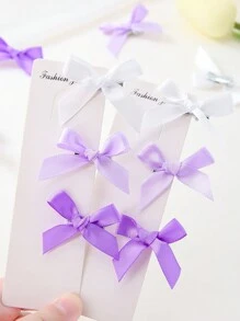20pcs/Set Purple Princess Style Bowknot Hair Clips & Barrettes For Teen Girls, Daily Use - Multicolor - View 3