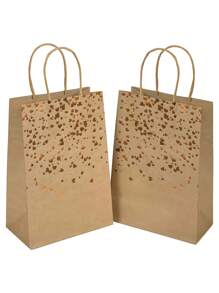 12 piezas Bolsas de regalo de papel kraft de colores múltiples con asas, adecuadas para regalos de cumpleaños, suministros para fiestas, bodas, recuerdos de fiestas, bolsas de regalo de Halloween, bolsas de regalo de Acción de Gracias, bolsas de regalo, bolsas de regalo de carnaval de otoño, embalaje de regalos del Día del Maestro, decoraciones de otoño, bolsas de regalo de Navidad, papel de regalo de Navidad, bolsas de regalo de Navidad, bolsas de regalo de fiestas, bolsas de regalo de despedida de soltero. - Caqui - Ver 5