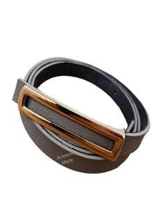 Thin Women's Belt Fashion Blog - Xám - Xem 1